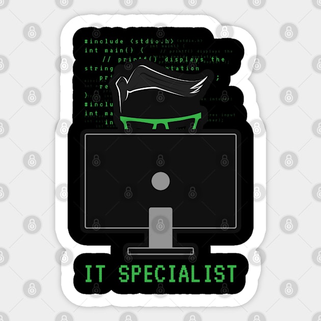 Programmer IT Professional Sticker by CrissWild